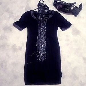 Twentyone Dress Satin Trim Size Small (only)